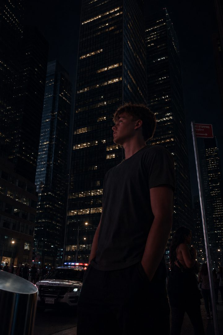 Portrait of AtListen's founder, obscured until the 10,000-learner milestone